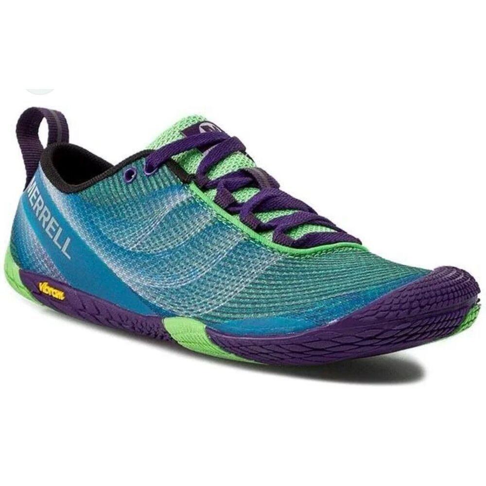 Merrell Women's Barefoot Minimal Running Shoe - Teal & Purple